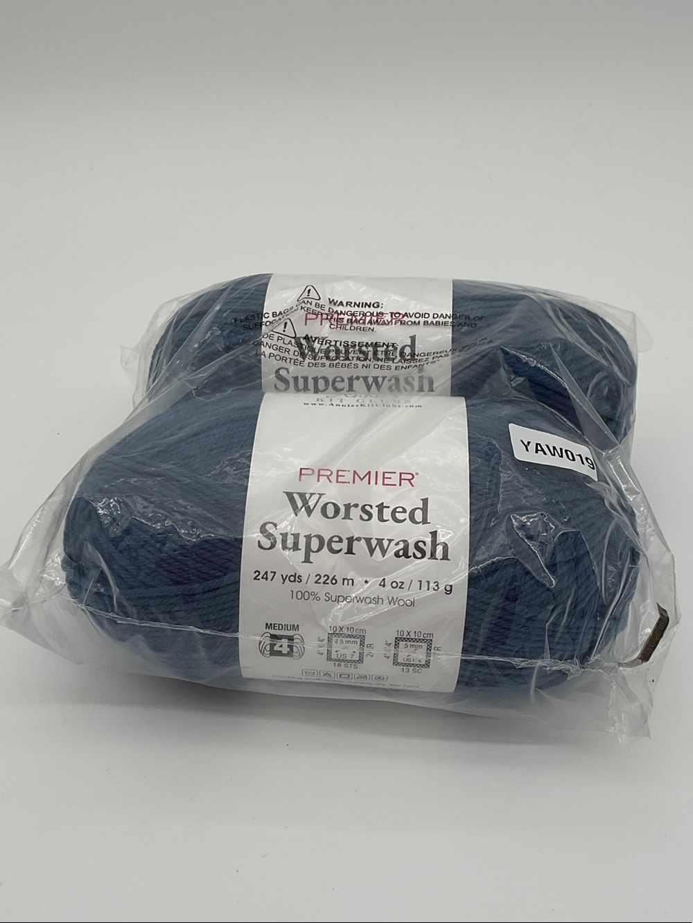 Premier Worsted Superwash Yarn - Navy